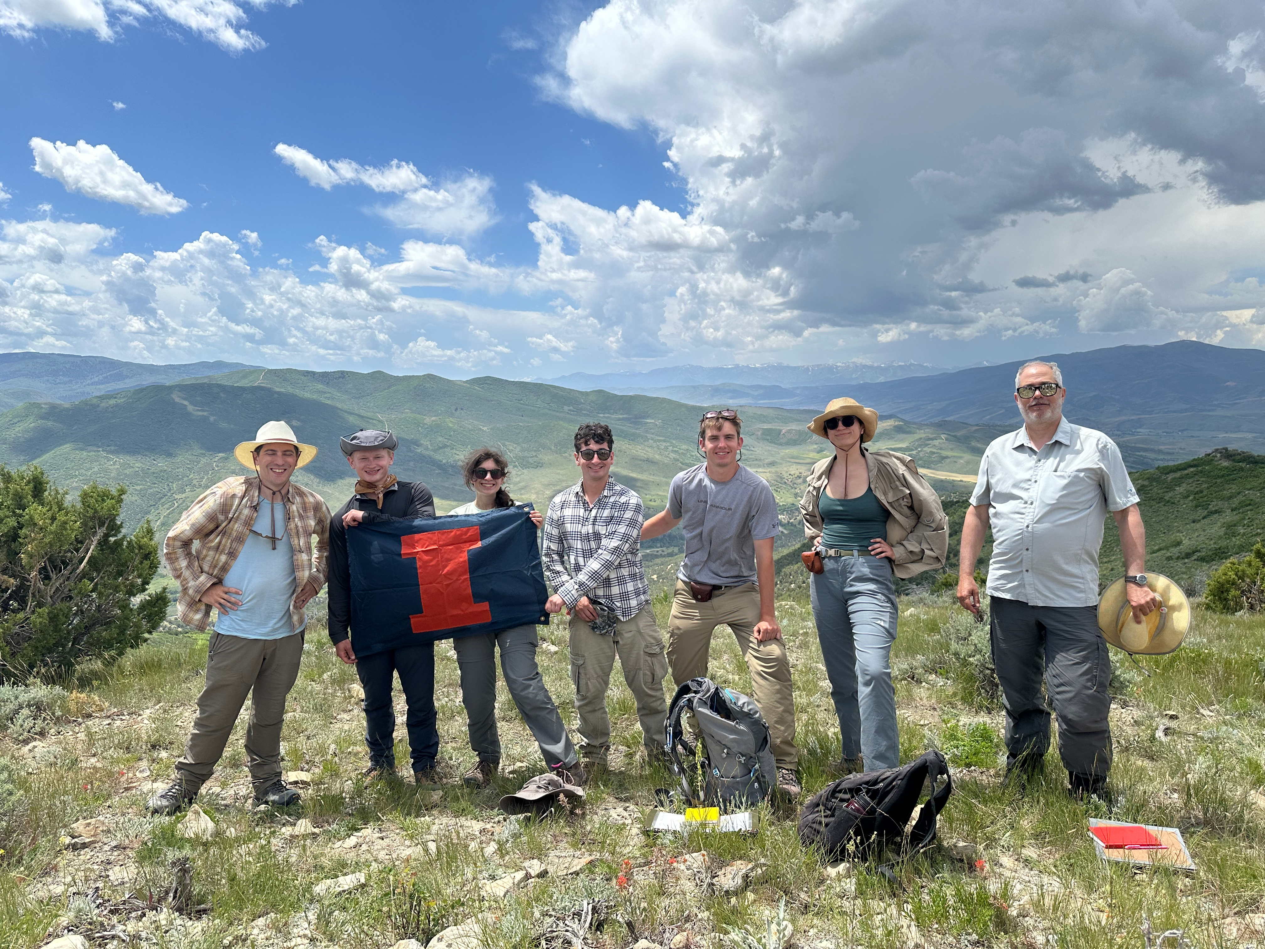 WUFC Students at Field Camp