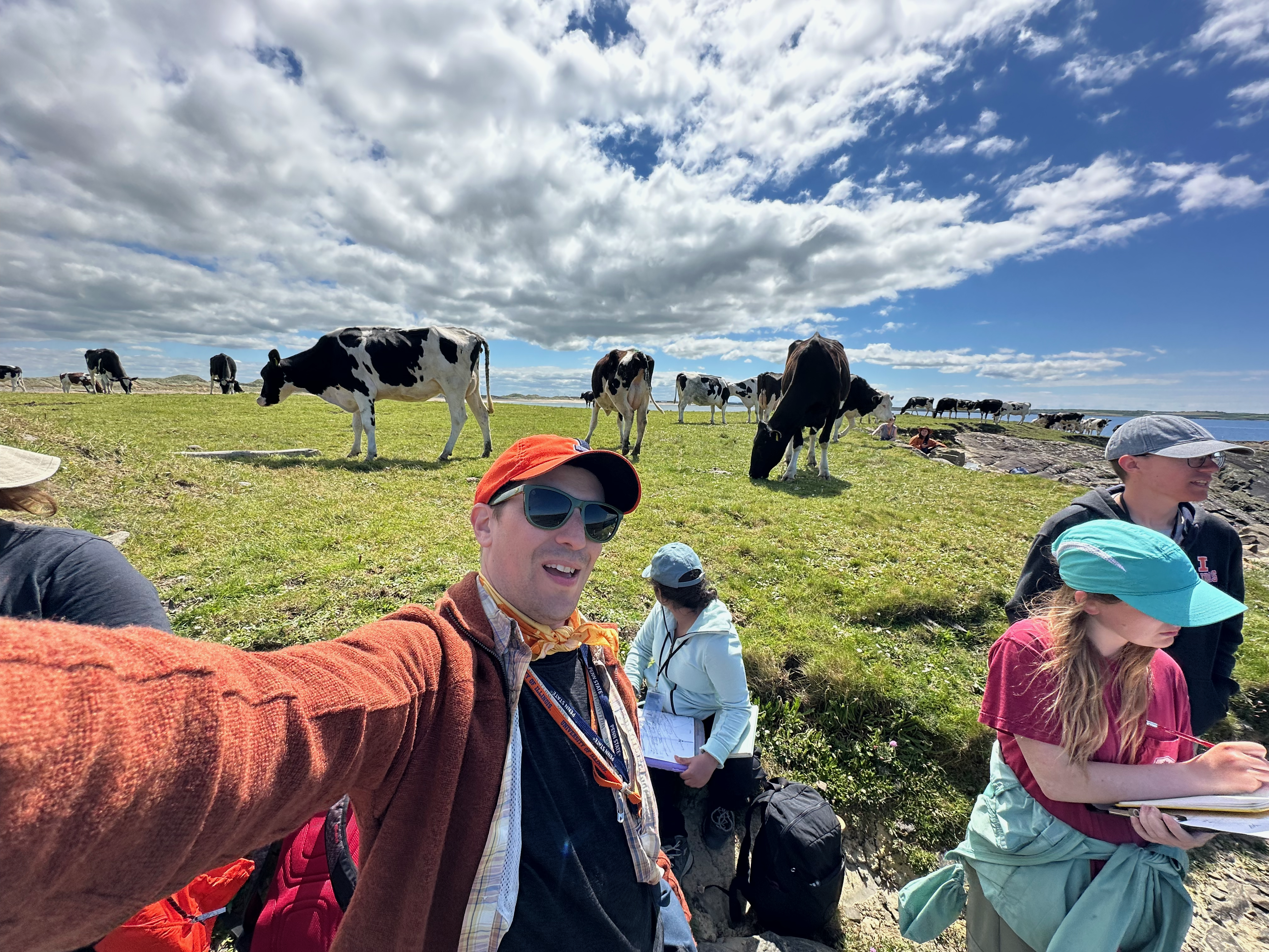 Dr. Max Christie in the Field