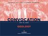 Geology Convocation 2020