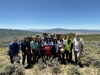 Illinois students on top of a mountain in Utah